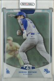 2024 Topps 50/50 Ohtani  Shohei Ohtani LA Logofractor Refractors【49/50】 Los Angeles Dodgers