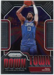 2020-21 Panini Prizm Downtown Bound #3 Paul George