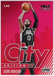 2021-22 Hoops City Edition #4 Paul George
