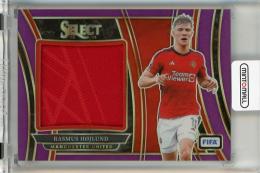 2023-24 Panini Select FIFA Rasmus Hojlund Jumbo Swatches Purple #14【25/49】