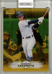 2025 Topps Stadium Club NPB 坂本誠志郎 ゴルドー【27/50】 阪神タイガース