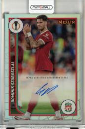 2023-24 Topps Merlin UEFA Club Competitions Dominik Szoboszlai Autographs #AUDS