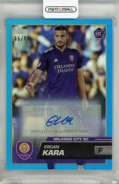 2023 Topps MLS Ercan Kara Autographs Blue Foil RC #55【05/99】