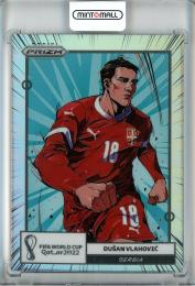 2022 Panini Prizm World Cup Dusan Vlahovic Manga/#17
