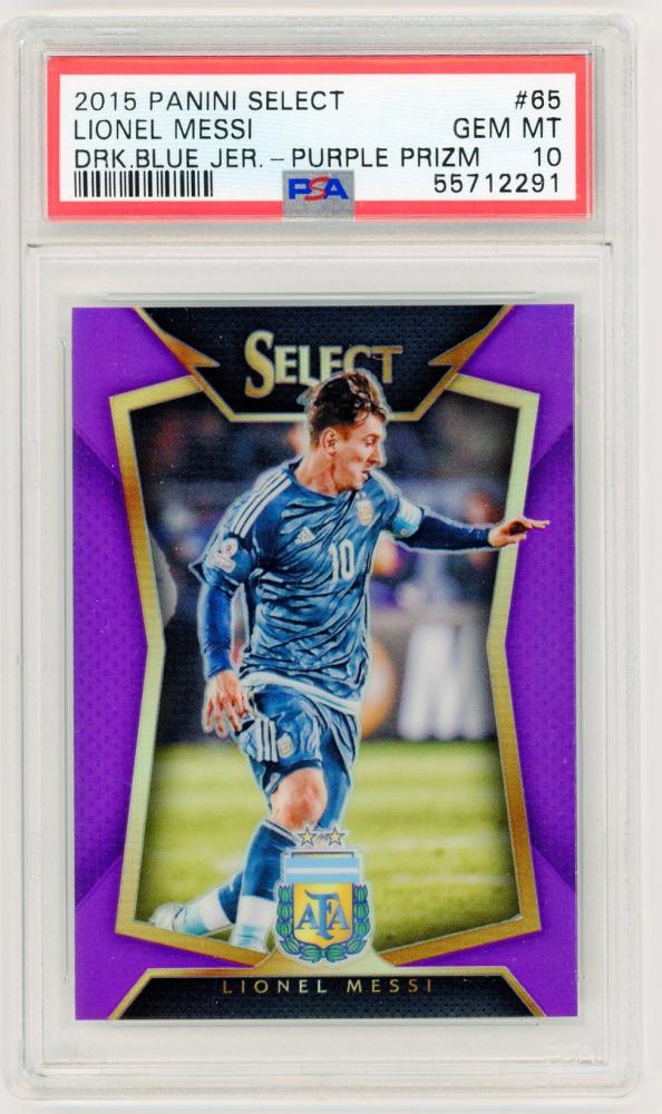 ミントモール / MINT LAB TOKYO店 / 2015 Panini Select Lionel Messi Base Set  Variation Purple Parallels【89/99】【PSA 10】《Gem-MINT》 Argentina