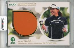 2023 EPOCH JLPGA OFFICIAL TRADING CARDS TOP PLAYERS 永井花奈 メモラビリアカード ウエア【39/50】