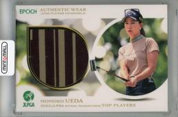 2023 EPOCH JLPGA OFFICIAL TRADING CARDS TOP PLAYERS 上田桃子 メモラビリアカード ウエア【25/50】