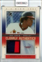 2004 Fleer E-X Rod Carew Clearly Authentics Color Patch【69/75】 California Angels