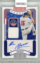 2024 Panini Usa Baseball Stars&Stripes Ben Abeldt #SM-BA Stars and Stripes Signature Material