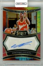2024-25 Panini Select Dominique Wilkins #SIG-WIL Signatures Tie Dye Prizm Parallel【25/25】《ラストナンバー》 Hawks