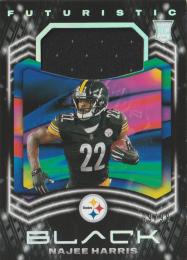 2021 PANINI BLACK Futuristic Jerseys Silver Najee Harris Pittsburgh Steelers 【99/99】