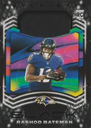 2021 PANINI BLACK Futuristic Jerseys Rashod Bateman Baltimore Ravens 【044/125】
