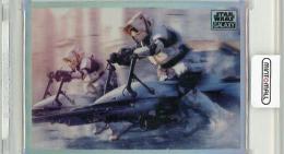 2021 Topps Star Wars Galaxy Chrome Mandalorian Visions  #8