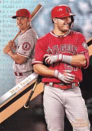 2019 Topps Gold Label Los Angeles Angels Mike Trout Base Class 3