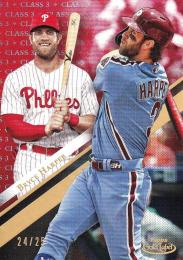 2019 Topps Gold Label Philadelphia Phillies Bryce Harper Base Class 3 Red パラレル版 24/25