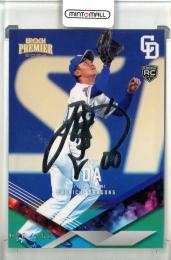 2024 EPOCH 中日ドラゴンズ PREMIER EDITION  川上 理偉 REGULAR FOIL SIGNATURE シルバー版【040/150】