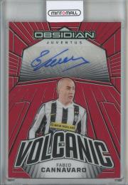 2023-24 Panini Obsidian  Fabio Cannavaro Volcanic Signatures Auto #VS-FC【1/1】 Juventus