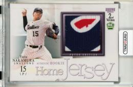 BBM 2ndバージョン 2025 中村優斗 パッチカード【13/20】 東京ヤクルトスワローズ