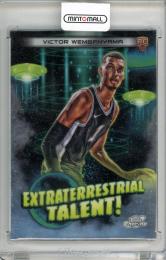 2024 Topps Cosmic chrome Basketball Victor Wembanyama Extraterrestrial Talent Rookie San Antonio Spurs