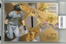 BBM GENESIS/ジェネシス 2023 佐藤輝明 ジャージカード【075/350】 阪神タイガース