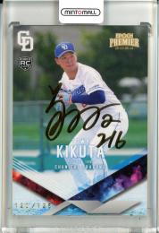 2024 EPOCH 中日ドラゴンズ PREMIER EDITION  菊田 翔友 REGULAR FOIL SIGNATURE ゴールド版【120/125】