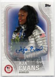 2018 TOPPS US Winter Olympics And Paralympics Team Hopefuls	Autograph	Aja Evans	【26/30】