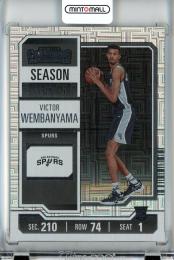 2023-24 Panini Contenders Victor Wembanyama Season Ticket/#11/Mojo/RC San Antonio Spurs