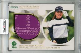 EPOCH 2023 JLPGA TOP PLAYERS  山内日菜子 オーセンティックウェアカード 38/50