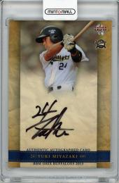 2013 BBM オリックス・バファローズ 宮崎祐樹 直筆サインカード【36/89】