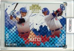 2024 EPOCH 中日ドラゴンズ PREMIER EDITION  中田 翔 & 中島 宏之 BASEBALL MATES ホログラムC【06/75】