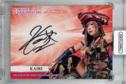 2023 BBM 女子プロレスカード Ambitious!! KAIRI 直筆サインカード 【074/100】
