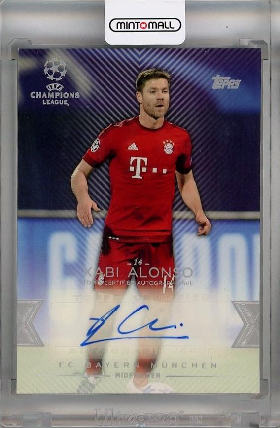 ミントモール / MINT 千葉店 / 2015-16 Topps UEFA Champions League Showcase Xabi Alonso  Autographs #CLAXA ※白かけあり