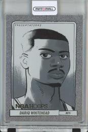 2023-24 Panini Hoops Dariq Whitehead Presentations #12 RC Brooklyn Nets