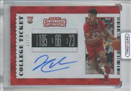 2019 Panini Contenders Draft Picks Jarrett Culver Diamond Ticket #56 RC【09/15】 Texas Tech Red Raiders