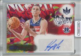 2024-25 Panini Court Kings Kyshawn George Fresh Paint Autographs Sapphire #36 RC【10/25】 Washington Wizards