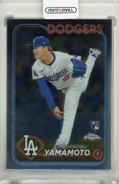2024 Topps Chrome Yoshinobu Yamamoto Base RC #18