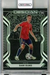 2020-21 Panini Obsidian Dani Olmo Electric Etch Green RC #93【24/25】