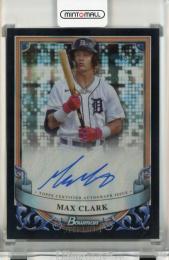 2024 Topps Bowman Sterling Max Clark Prospect Autographs Black Lava Refractors #PAMC【05/10】