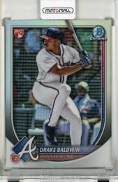 2025 Topps Bowman Chrome Drake Baldwin Red Rookie Logo RC #75《初期不良あり》