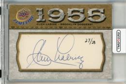 2008 Upper Deck Timeline Clem Labine Cut Signatures Auto #CL【27/28】