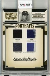 2005 Donruss Prime Patches Carlos Beltran Portraits Quad Swatch Prime #69【10/28】《傷あり》
