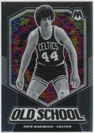 2019-20 Panini Mosaic Old School #17 Pete Maravich