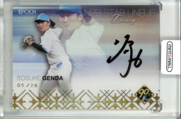 2024 EPOCH NPB プロ野球カード LUXURY COLLECTION 源田壮亮 NPB STAR LINEUP 直筆サインカード【05/26】 埼玉西武