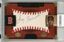 2004 Upper Deck Sweet Spot Jimmy Piersall Classic Signatures Blue Auto #SSA33【142/150】