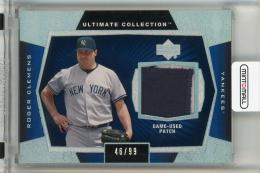 2003 Upper Deck Ultimate Collection Roger Clemens Game Patch #RC【46/99】