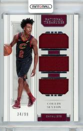 2018-19 PANINI National Treasures Collin Sexton Rookie Triple Material 99枚限定 /34