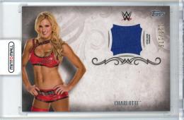 2016 Topps WWE Undisputed   Sharlotte Undisputed Relics 127/175