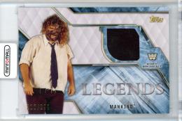 2017 Topps Legends Of WWE Wrestling  Mankind Shirt Relics 210/299