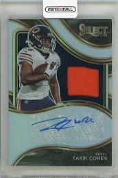 2020 PANINI SELECT Chicago Bears Signature Memorabilia Prizm #7 / Tarik Cohen 【28/75】