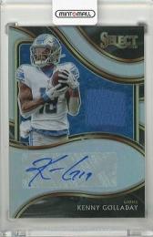 2020 PANINI SELECT Detroit Lions Signature Memorabilia Prizm #15 / Kenny Golladay 【74/99】
